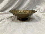 Brass Pedestal Bowl - K133