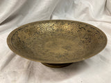 Brass Pedestal Bowl - K133