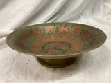 Brass Pedestal Bowl - K134