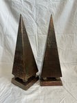 SCULPTURE - Pyramid Obelisk - Q801 (x2)