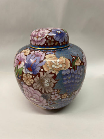 Cloisonne Urn - V004 (x2)