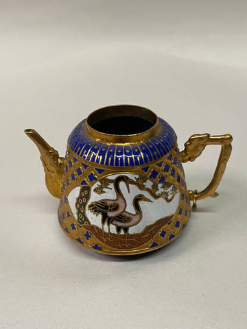 Champleve Teapot - V092