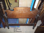 SINGLE WOOD BED - BED229