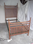 SINGLE WOOD BED - BED037